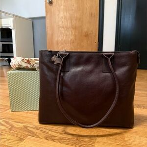 *NEW* Radley London Brown Leather Tote Bag